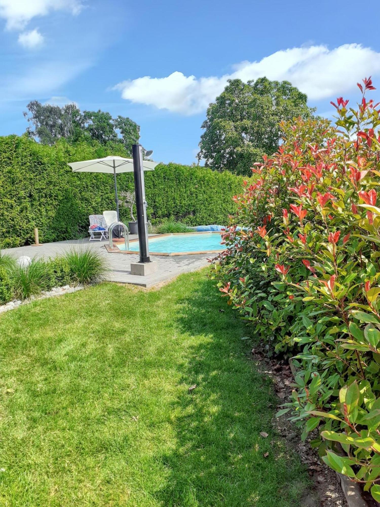 Charming House In Hamois With Shared Pool Villa Eksteriør bilde